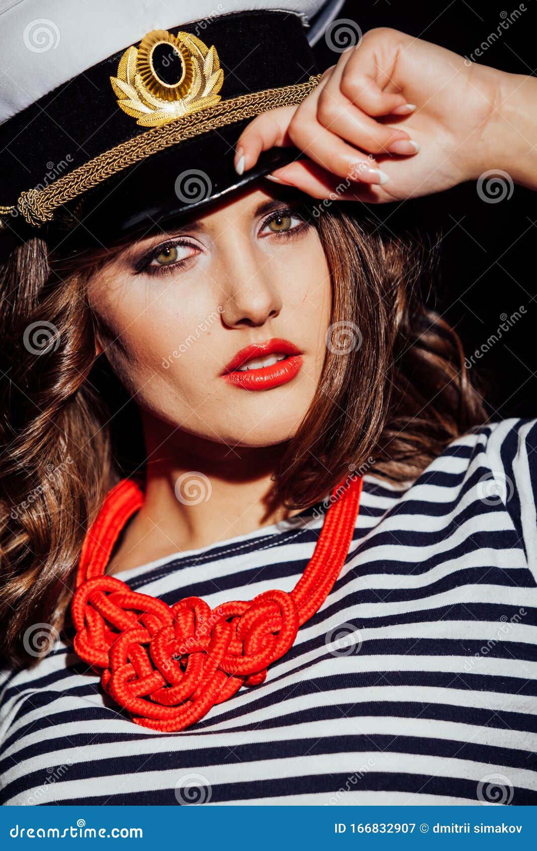 fashion woman look with cap