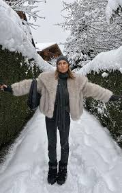 fashion woman look for cold weather