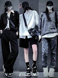 fashion woman look boyish