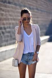 fashion woman look jeans and t-shirt