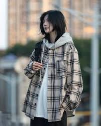 fashion woman look boyish