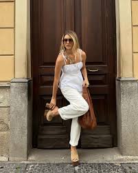 fashion woman look with flatform