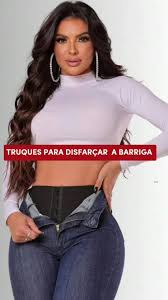 look para disfarçar a barriga Feminino