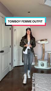 fashion woman look boyish