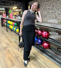 fashion woman look bowling