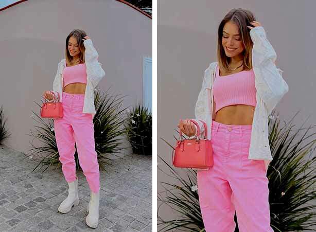 look chuva Feminino