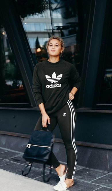 look com adidas Feminino