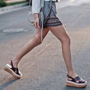 looks com flatform Feminino