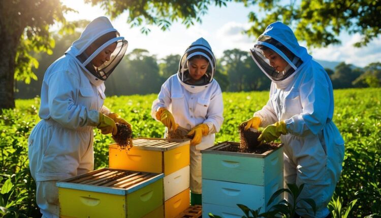 Tío Nacho e UBEES promovem capacitação de mulheres na América Latina via apicultura regenerativa