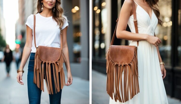 Bolsas com franjas são versáteis?