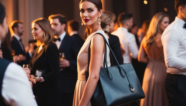 Bolsas grandes são apropriadas para festas?