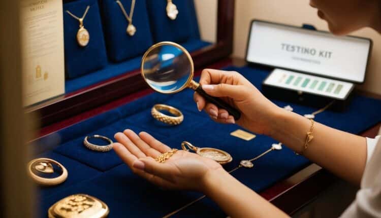 Como identificar joias de ouro 18k?