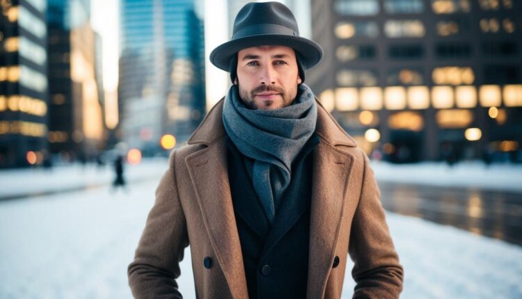 Como combinar chapéus com roupas de inverno?