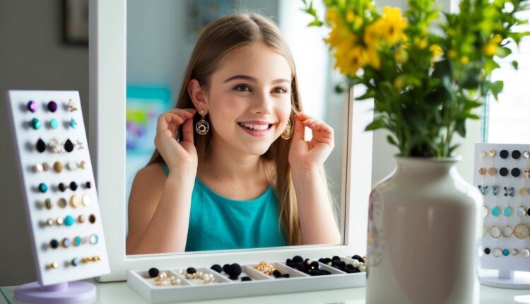 Como escolher brincos para adolescentes?